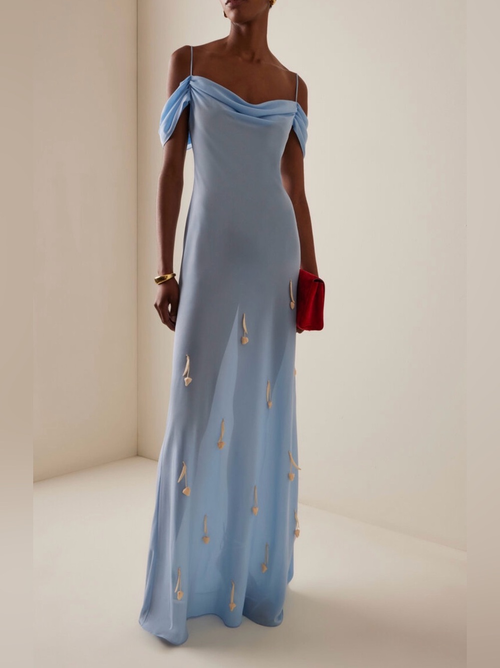 Anna October Light Blue Dress - S